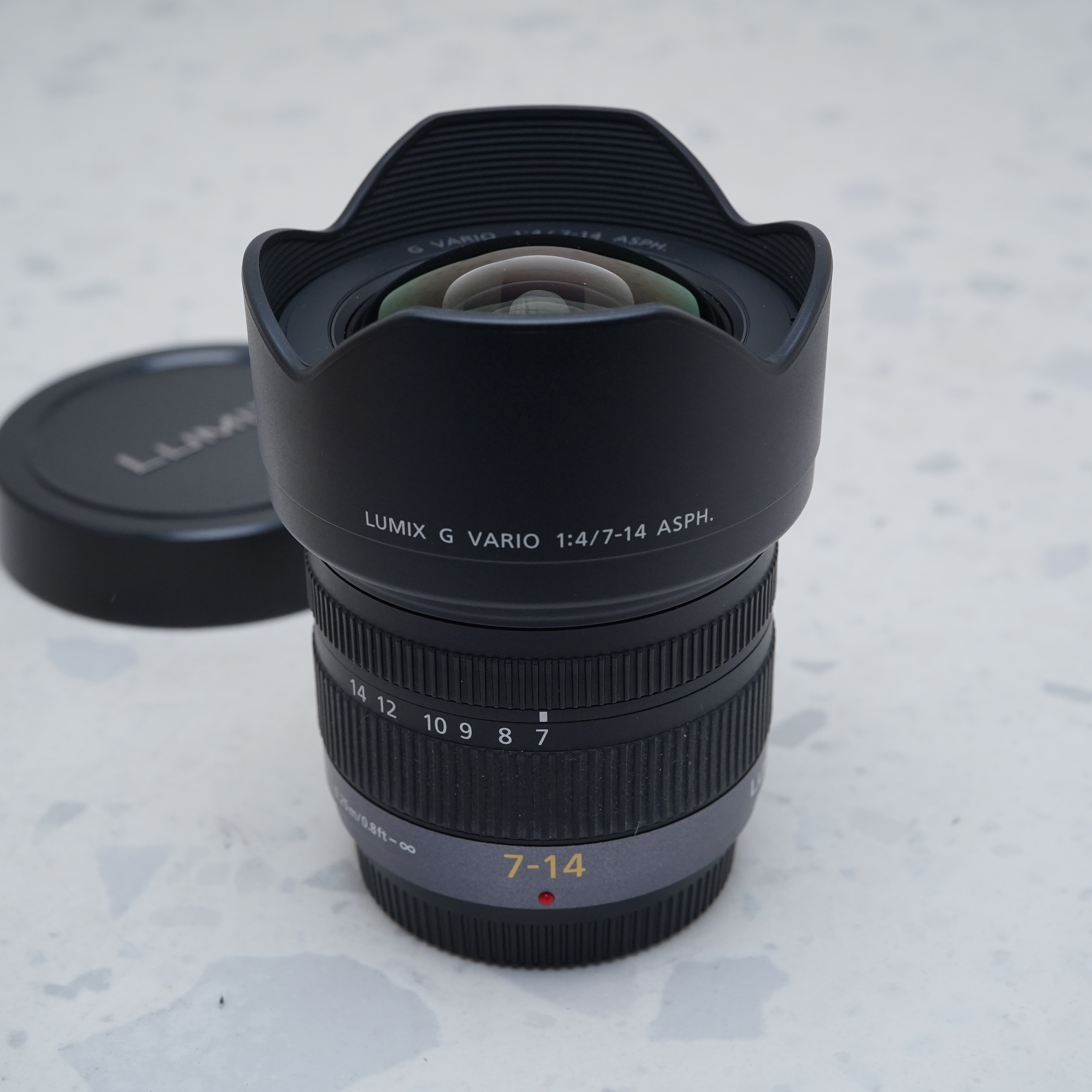 Panasonic Lumix G Vario 7-14 mm f/4 ASPH - USADO