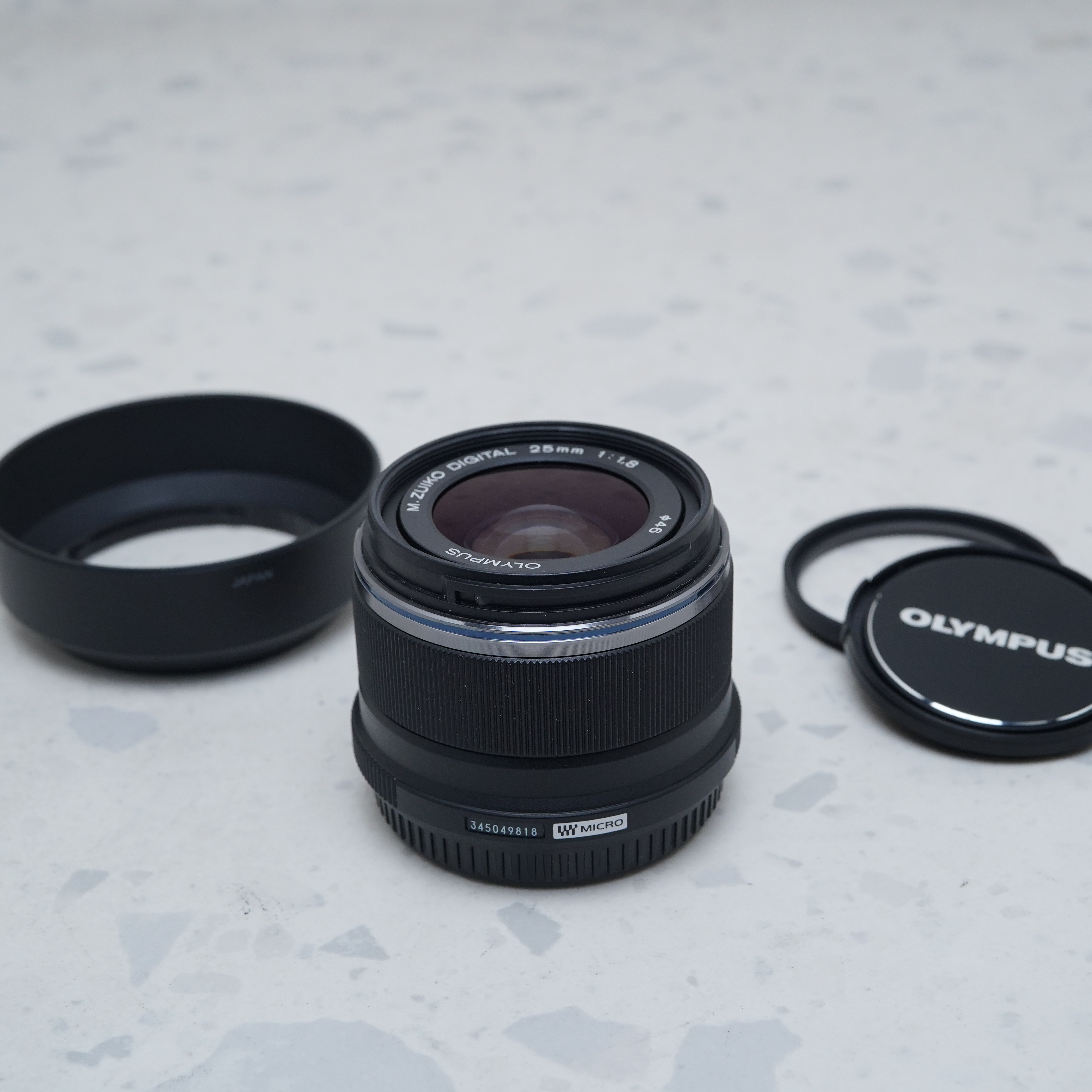 Olympus M.Zuiko Digital 25mm f/1.8 Lente (Negro) - USADO