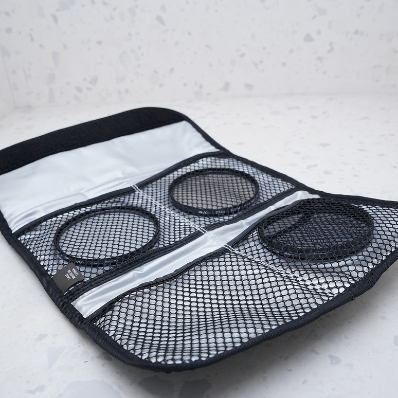 Kit de Filtros HOYA 77 mm – PL-CIR + Warm + HMC UC(c) - USADO 3