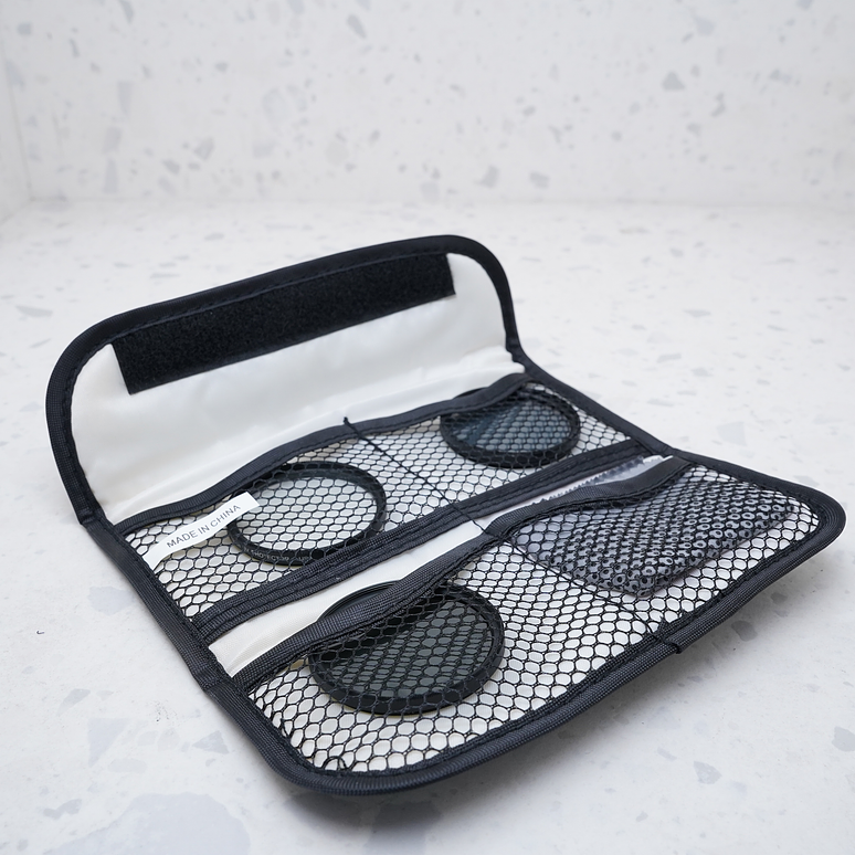 Kit de Filtros TIFFEN 52 mm – ND 0.6 + UV + Polarizador Circular - USADO 2