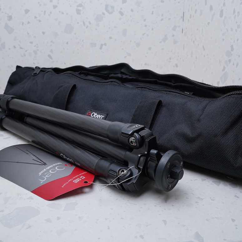 Piernas de trípode de fibra de carbono Oben CT-2410 - USADO 2