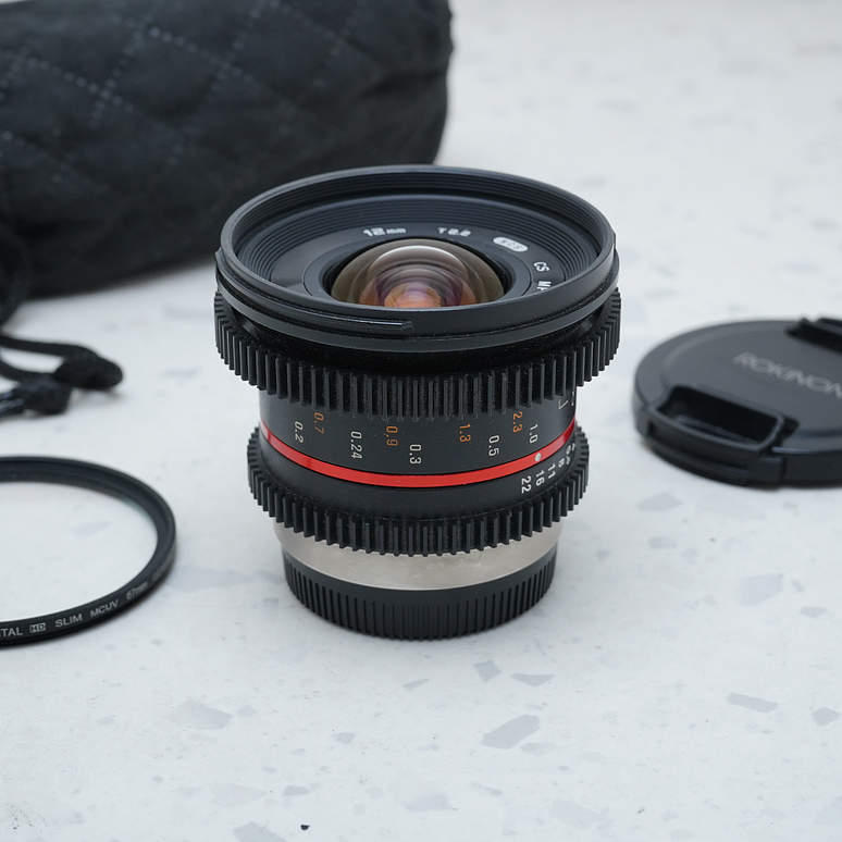 Rokinon de 12 mm T2.2 para Micro 4/3 - USADO 2