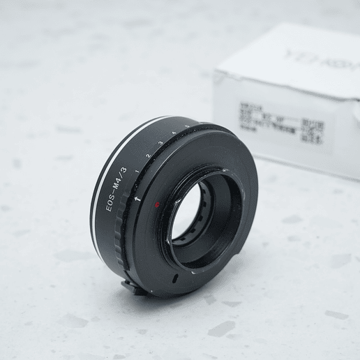 Yehon EOS-M4/3 — Adaptador Canon EF a Micro Cuatro Tercios - USADO 4
