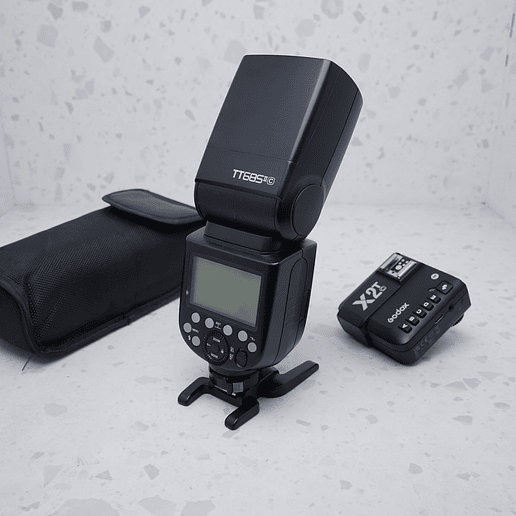 Flash Godox TT685C II + Trigger X2Tc (para Canon) - USADO 2