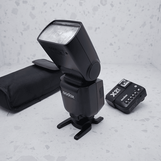 Flash Godox TT685C II + Trigger X2Tc (para Canon) - USADO 3