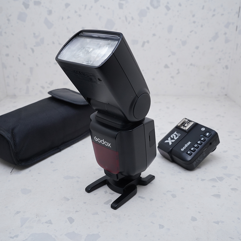 Flash Godox TT685C II + Trigger X2Tc (para Canon) - USADO 3