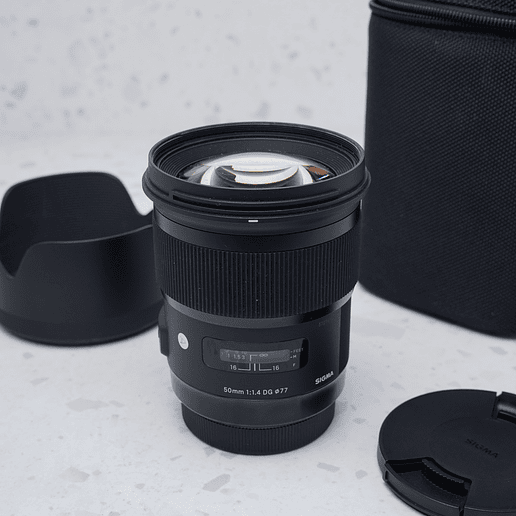 Sigma 50mm f/1.4 DG HSM Art para Canon EF - USADO 2