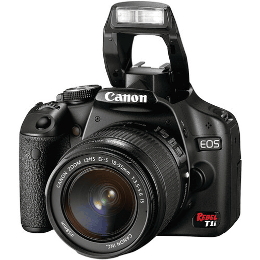  Canon EOS Rebel T1i +18-55mm f/3.5-5.6 IS - USADO 1