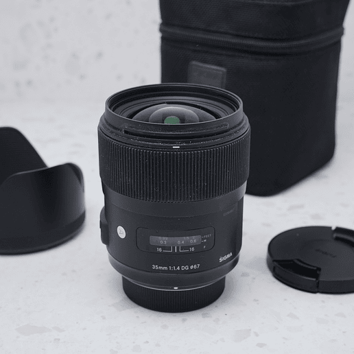 Sigma 35mm f/1.4 DG HSM Art para Nikon F - USADO  2