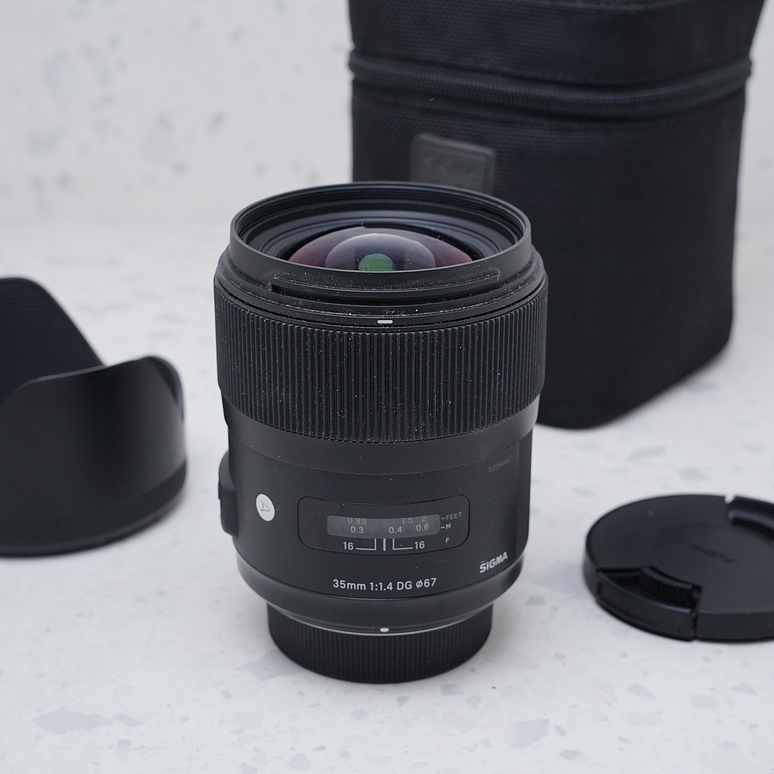 Sigma 35mm f/1.4 DG HSM Art para Nikon F - USADO  2