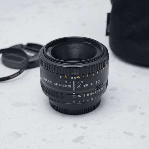 Nikkor AF 50mm F/1.8D - USADO 2