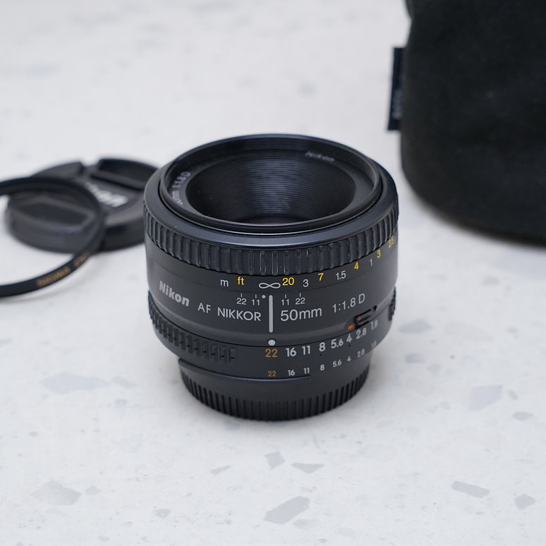 Nikkor AF 50mm F/1.8D - USADO 2