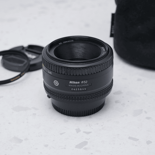 Nikkor AF 50mm F/1.8D - USADO 3