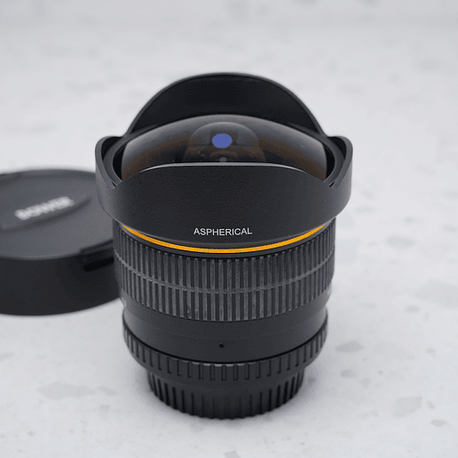 Bower 8mm Super Gran Angular f/3.5 Fisheye (Para Nikon) - USADO 3