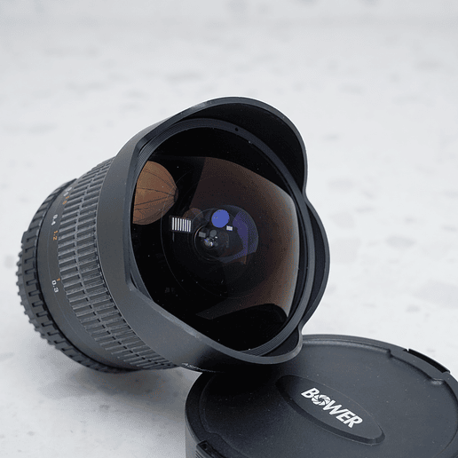 Bower 8mm Super Gran Angular f/3.5 Fisheye (Para Nikon) - USADO 4