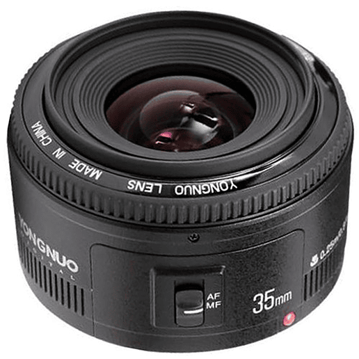 Yongnuo YN 35mm f/2 para Canon EF - USADO 1