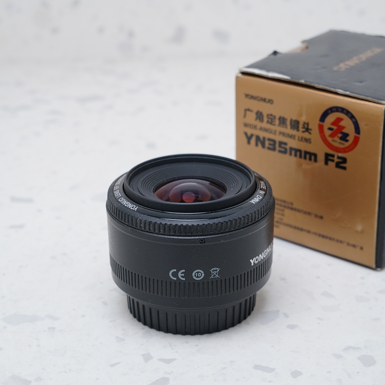 Yongnuo YN 35mm f/2 para Canon EF - USADO 3