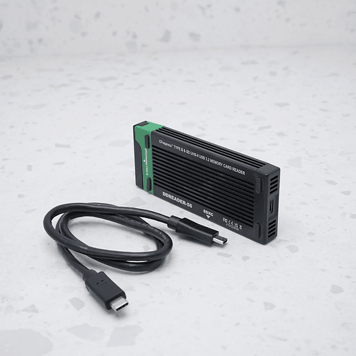 Lector Delkin Devices Tarjeta USB 3.2 CFexpress Tipo B y Lector de Tarjeta de Memoria SD UHS-II - USADO 3