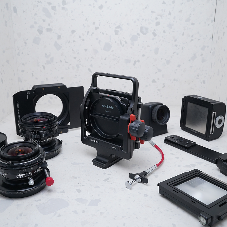 Hasselblad ArcBody + 35mm & 45mm - USADO 1