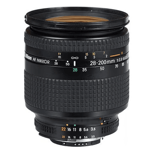 Nikon AF Nikkor 28-200mm f/3.5-5.6D - USADO 1