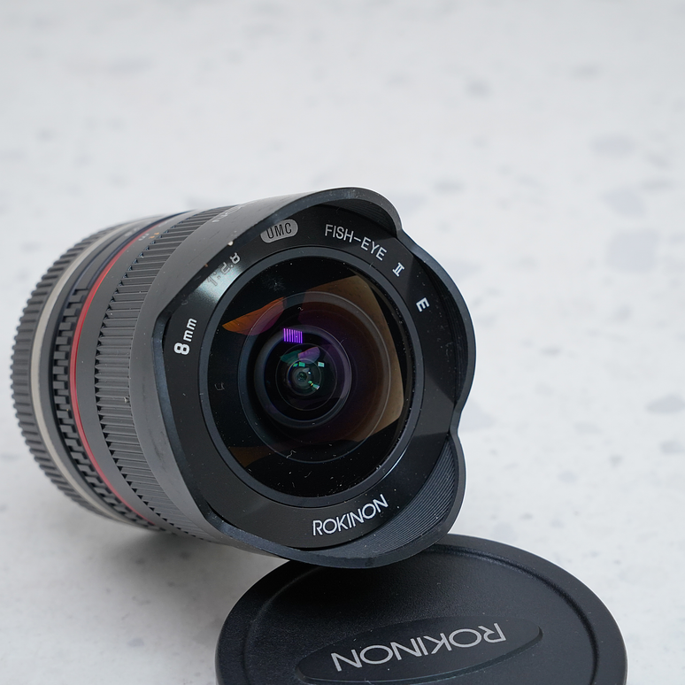 Rokinon 8mm f/2.8 UMC Fisheye II para Sony E - USADO 4