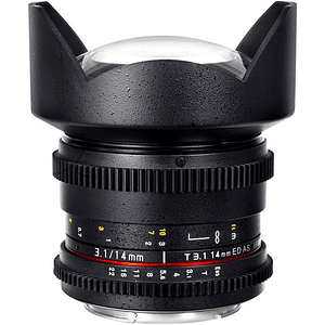 Samyang 14mm T3.1 Cine para Canon EF - USADO