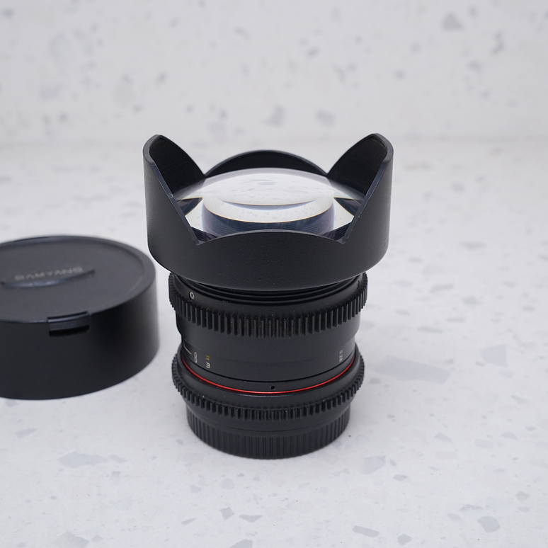 Samyang 14mm T3.1 Cine para Canon EF - USADO 3