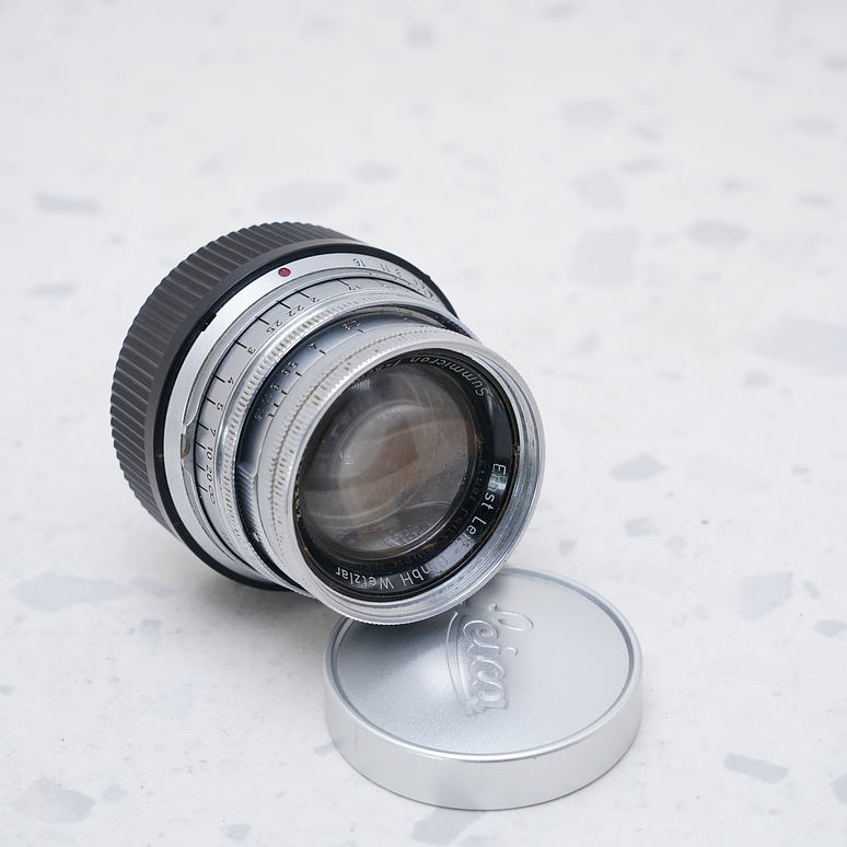 Leica Ernst Leitz GmbH Wetzlar Summicron 50mm f/2 - USADO 3