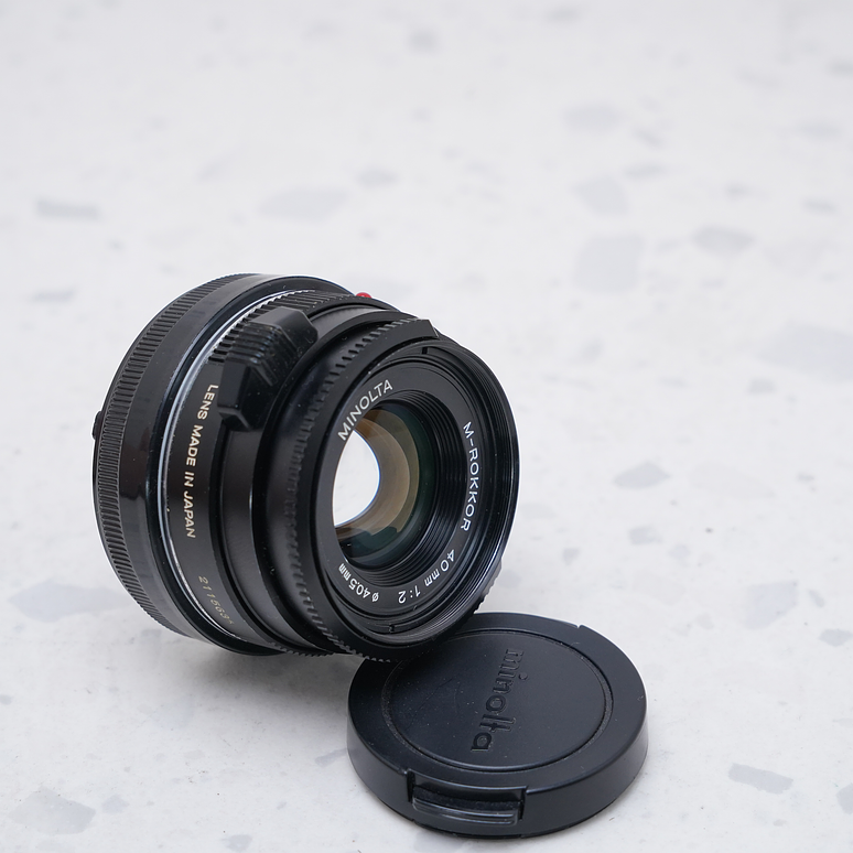 Leica Minolta M-Rokkor 40mm f/2 - USADO 3