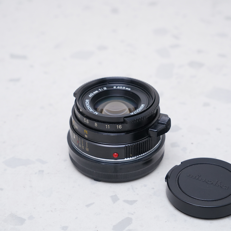 Leica Minolta M-Rokkor 40mm f/2 - USADO 1