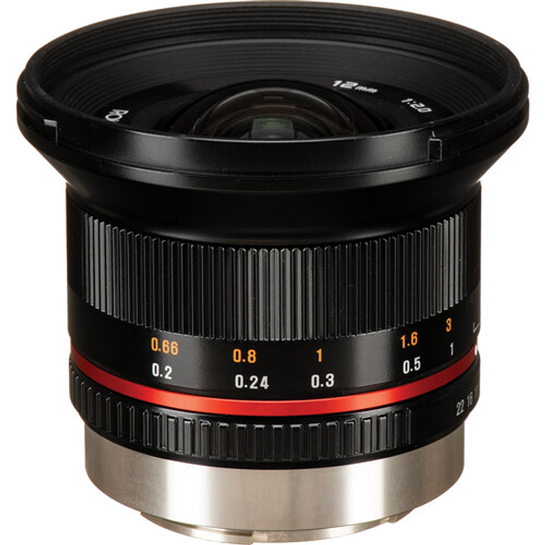 Rokinon 12mm f/2.0 NCS CS para Fujifilm X - USADO 1