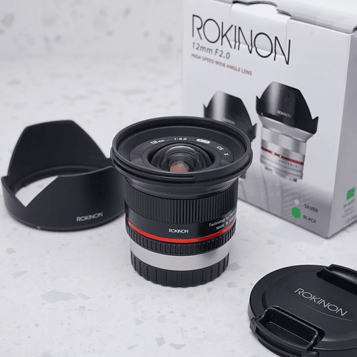 Rokinon 12mm f/2.0 NCS CS para Fujifilm X - USADO 3