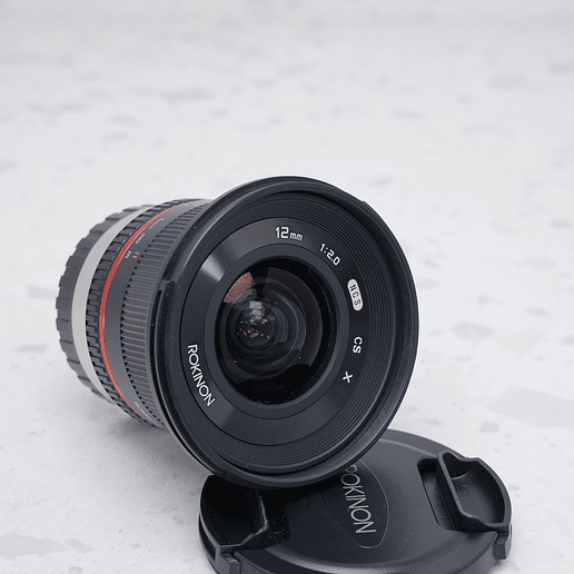 Rokinon 12mm f/2.0 NCS CS para Fujifilm X - USADO 4