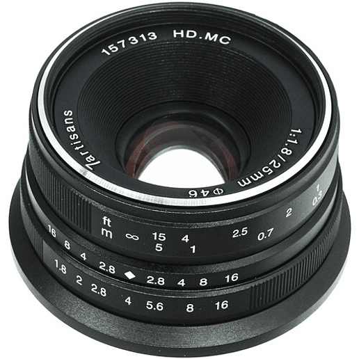 7Artisans de 25mm f/1.8 Para Fujifilm X - USADO 1