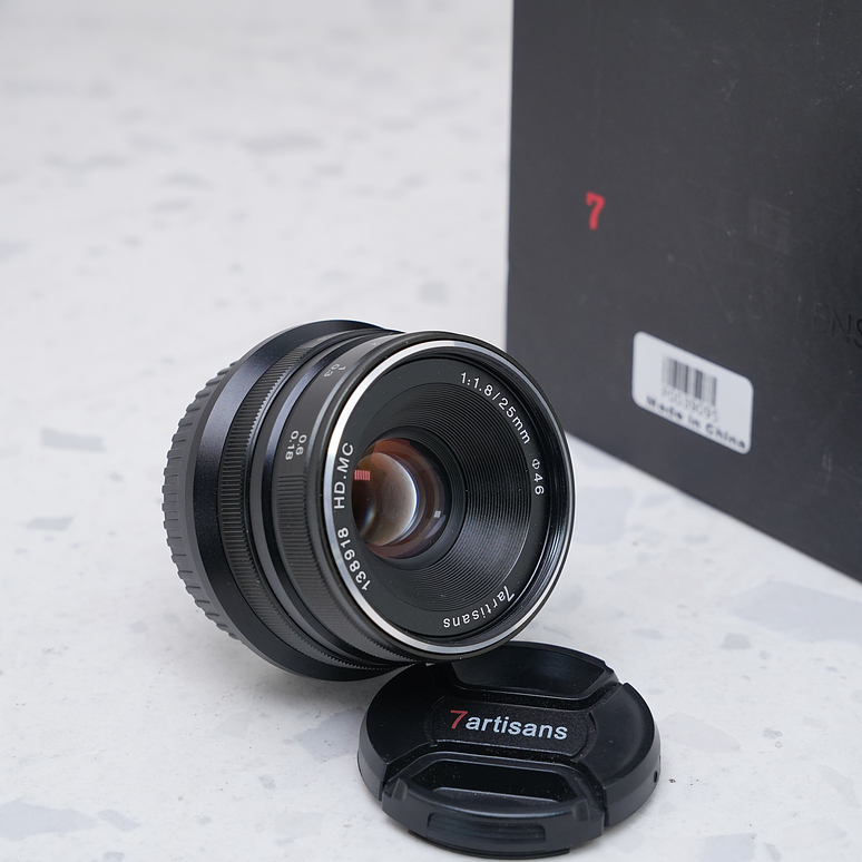 7Artisans de 25mm f/1.8 Para Fujifilm X - USADO 4