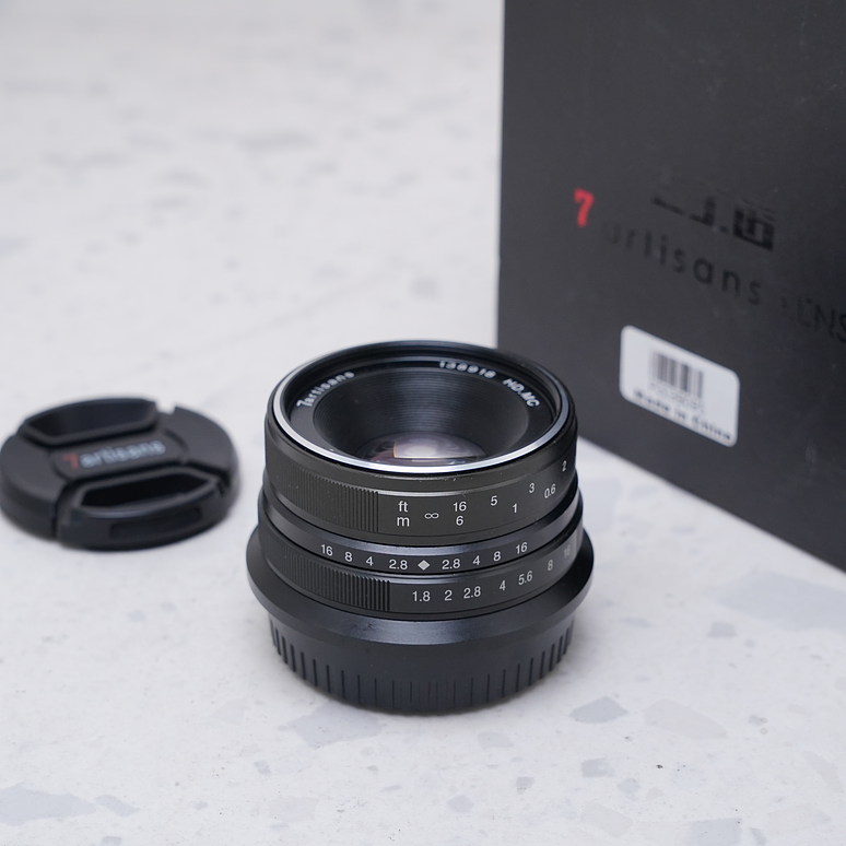 7Artisans de 25mm f/1.8 Para Fujifilm X - USADO 2
