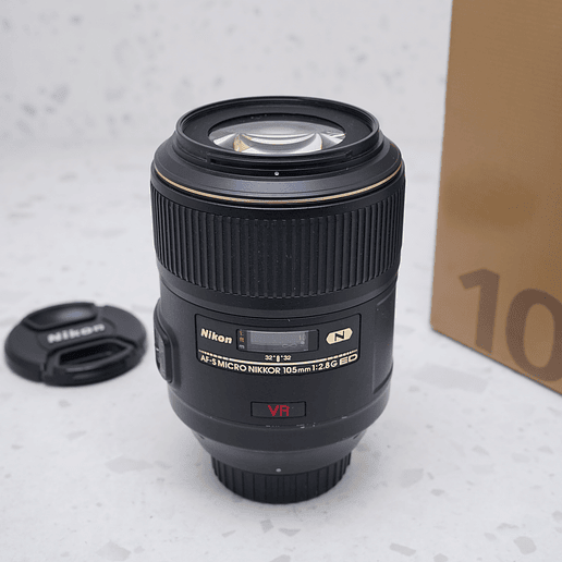 Nikon AF-S VR Micro NIKKOR 105mm f/2.8 G IF ED - USADO 2