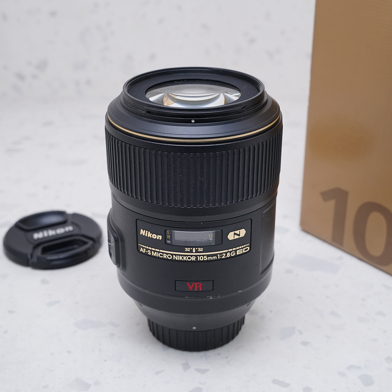 Nikon AF-S VR Micro NIKKOR 105mm f/2.8 G IF ED - USADO 2