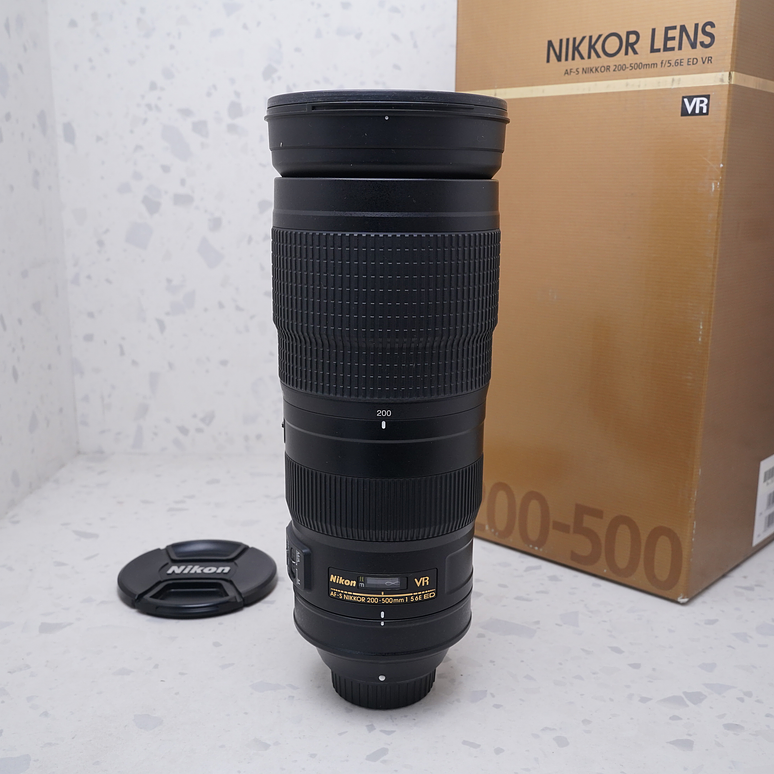 Nikon AF-S NIKKOR 200-500mm f/5.6E ED VR - USADO 2
