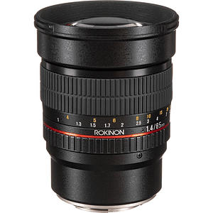 Rokinon 85mm f/1.4 AS IF UMC para Fujifilm X - USADO