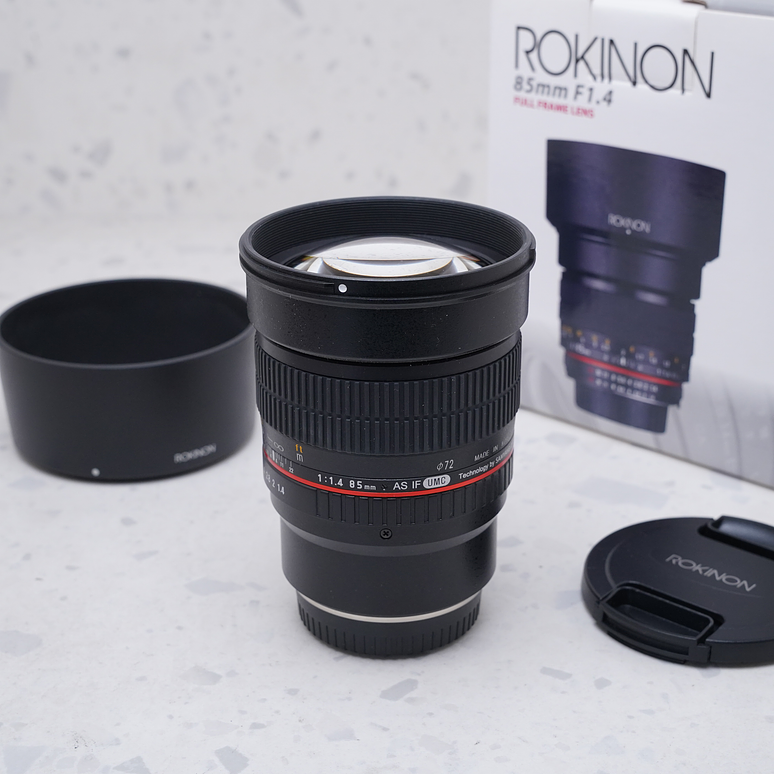 Rokinon 85mm f/1.4 AS IF UMC para Fujifilm X - USADO 2