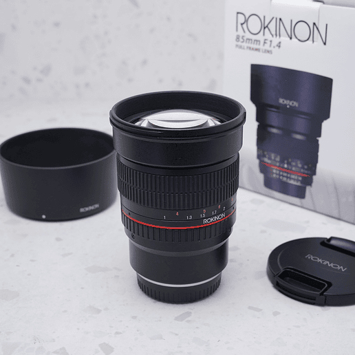 Rokinon 85mm f/1.4 AS IF UMC para Fujifilm X - USADO 3