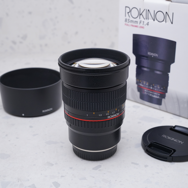 Rokinon 85mm f/1.4 AS IF UMC para Fujifilm X - USADO 3