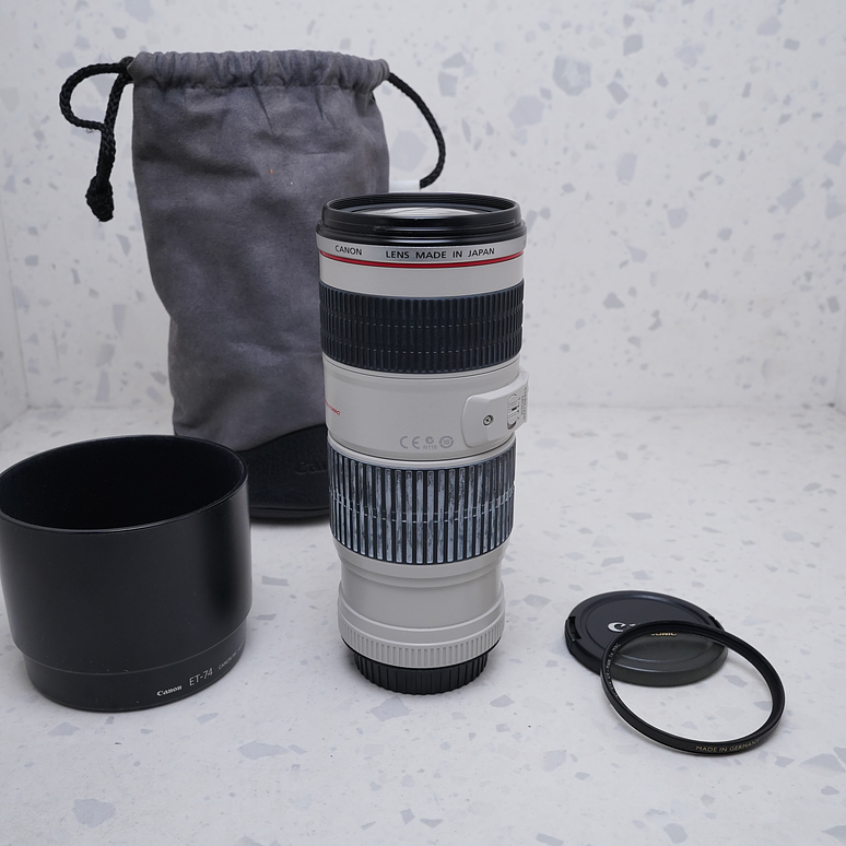 Canon EF 70-200mm f/4L IS USM - USADO 4