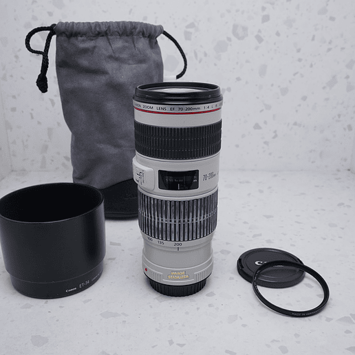 Canon EF 70-200mm f/4L IS USM - USADO 2