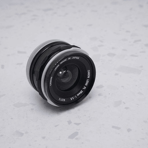 Canon Lens FL 28mm f/3.5 - USADO 3