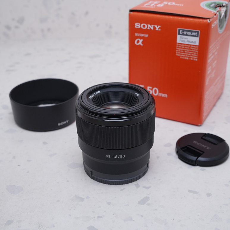 Lente Sony FE 50mm f1.8 - USADO 2