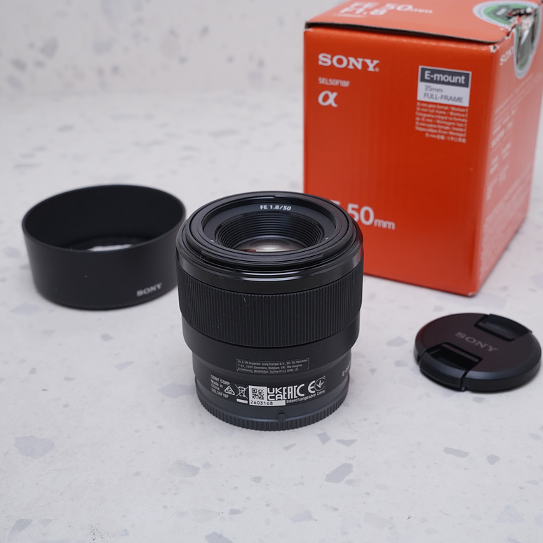 Lente Sony FE 50mm f1.8 - USADO 3