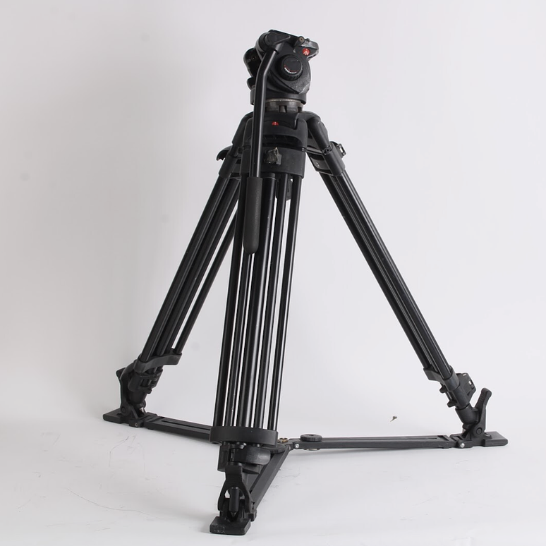 Manfrotto 525MVB Tripod + Manfrotto 501HDV - USADO 1