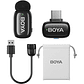 Sistema de micrófono inalámbrico BOYA mini Tiny con conector USB-C  - USADO - Miniatura 1